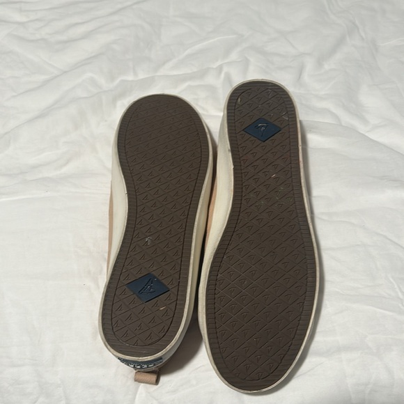 Sperry Tan Crest Vibe Leather Sneaker Sz 11 - Picture 4 of 5